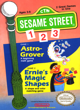 Sesame Street - 123 (USA) box art